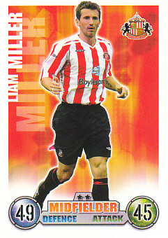 Liam Miller Sunderland 2007/08 Topps Match Attax #268